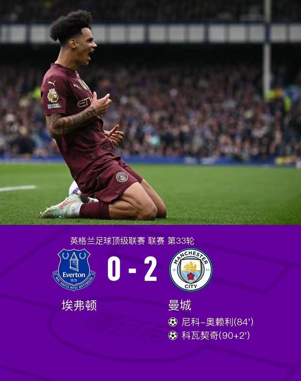 爱游戏在线-曼城客场击败对手，继续领跑积分榜